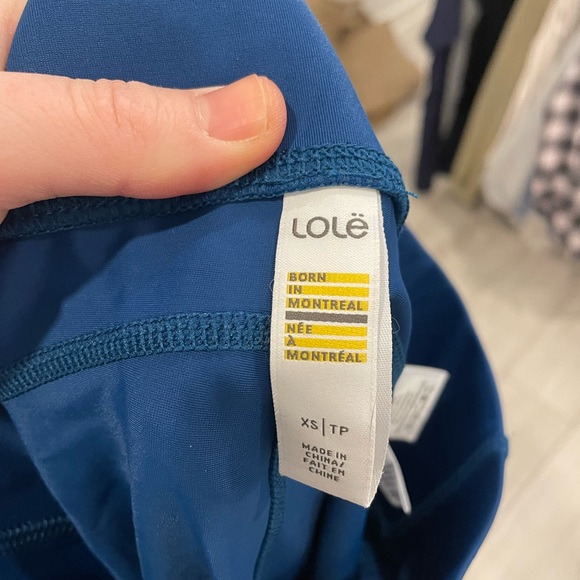 Lole blue leggings - Picture 2 of 4